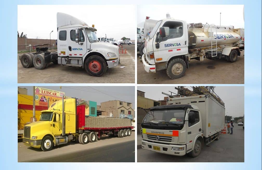 tasaciones en Perú - tasacion de tractos cisternas camiones